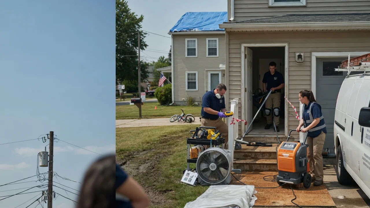 Water Damage Repair in Green, KS near me